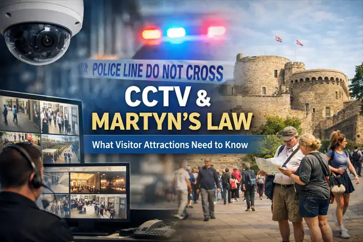 Discreet CCTV supporting preparedness at a UK visitor attraction under Martyn’s Law